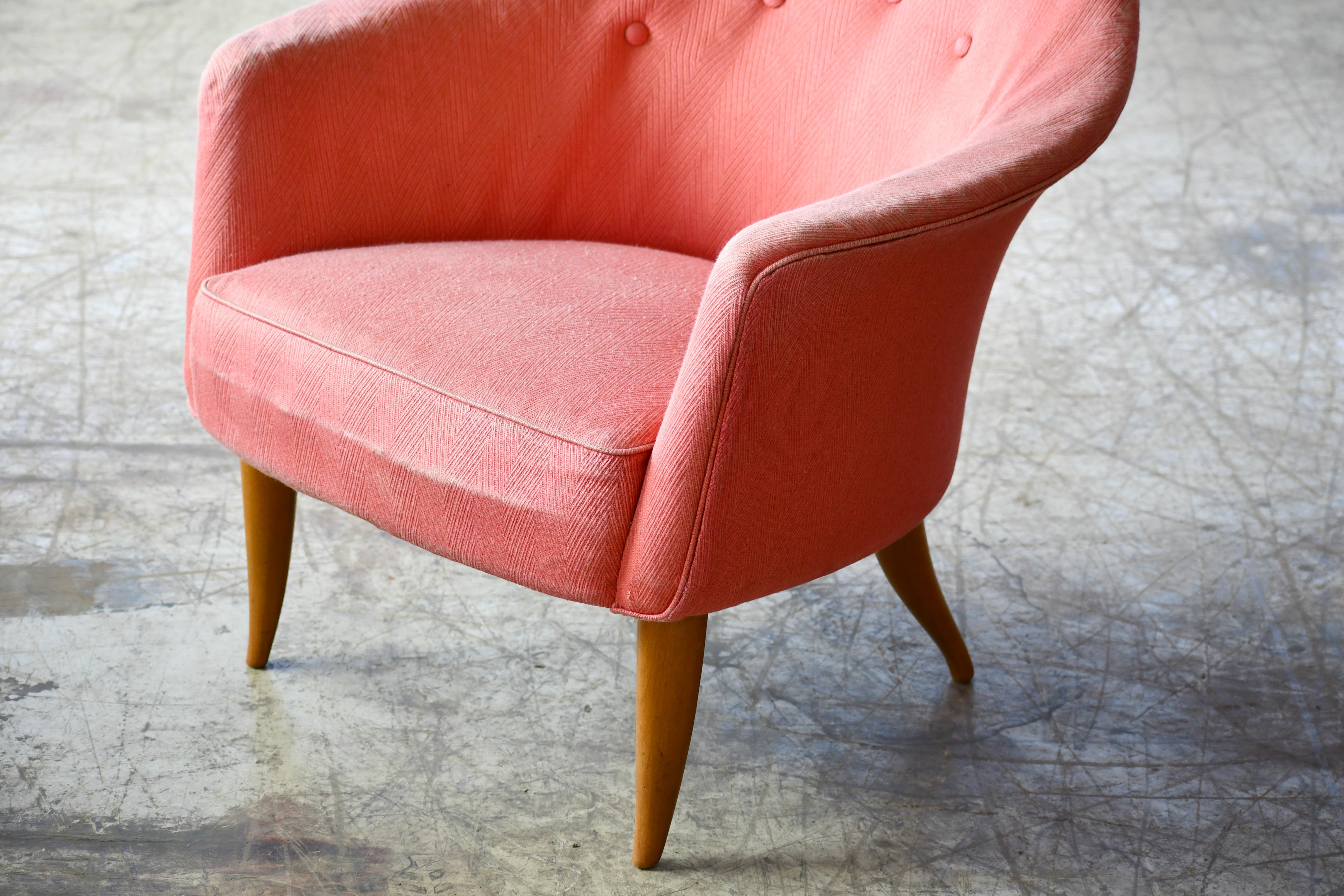 Pair of Midcentury Lounge Chairs Model 