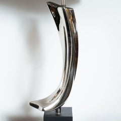 Pair of Midcentury Brutalist Table Lamps for Laurel Lamp Co.