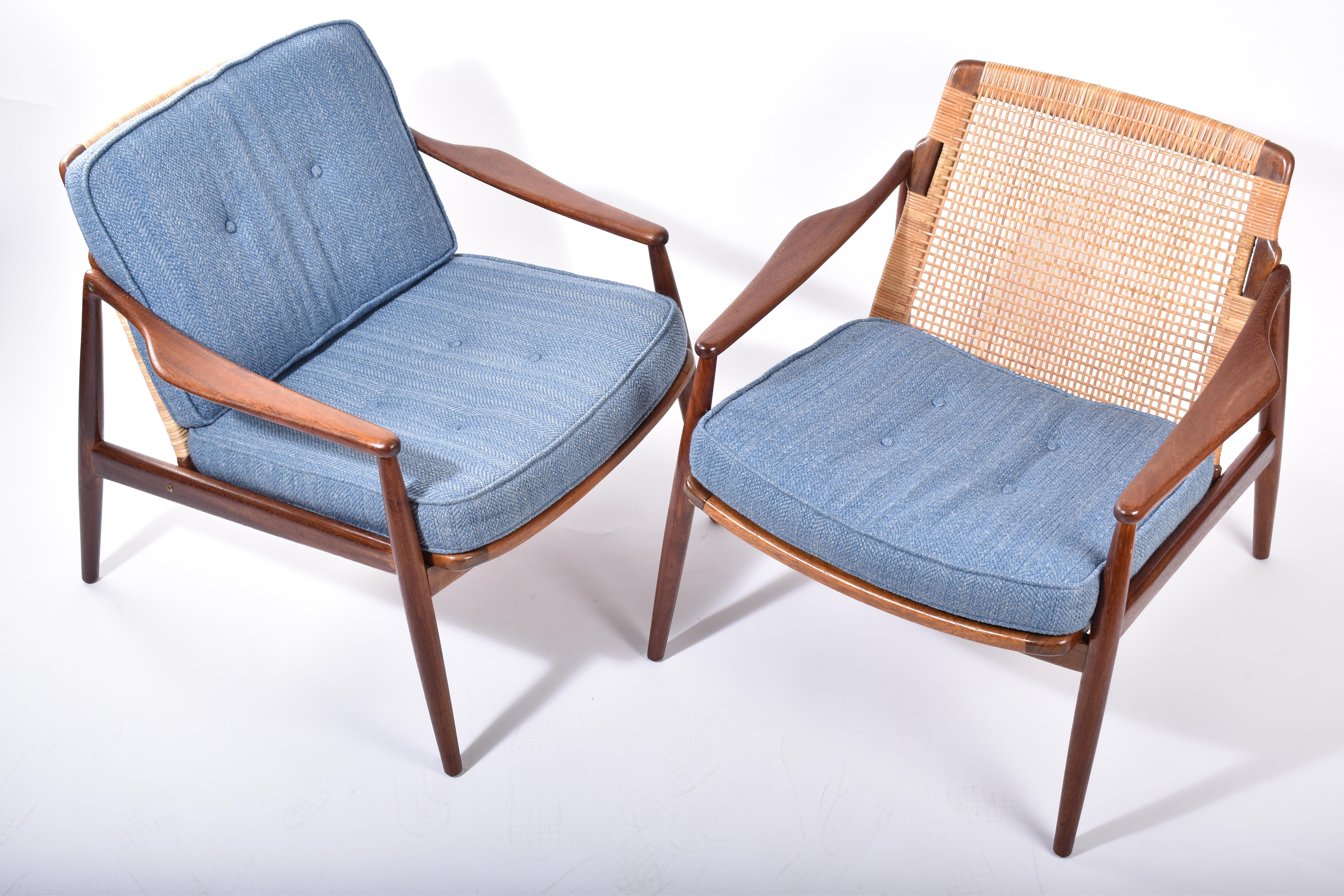 Pair of Midcentury Modern Lohmeyer Model 400 Lounge Chairs For Wilkhahn, 1959 9