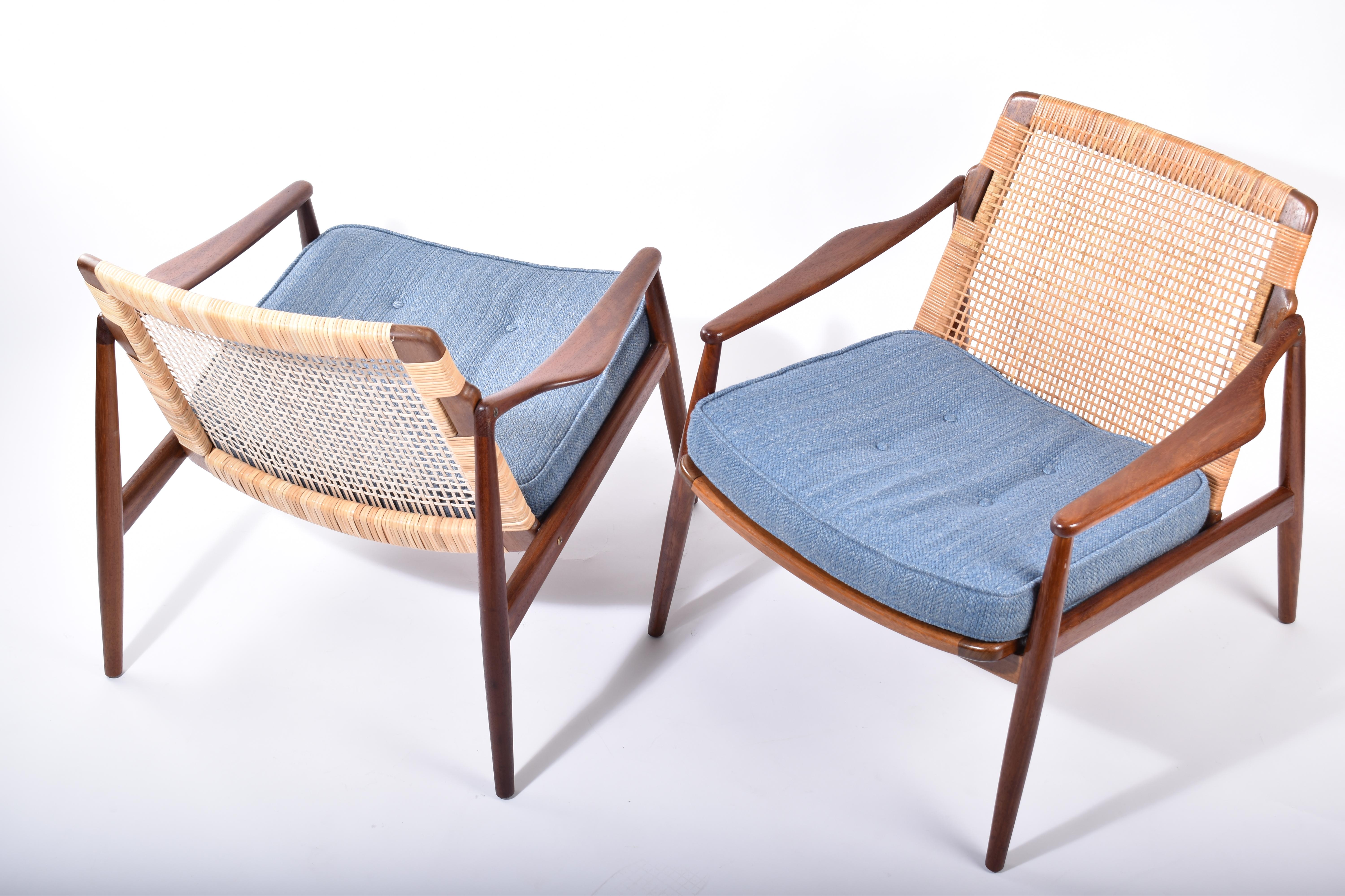 Pair of Midcentury Modern Lohmeyer Model 400 Lounge Chairs For Wilkhahn, 1959 11