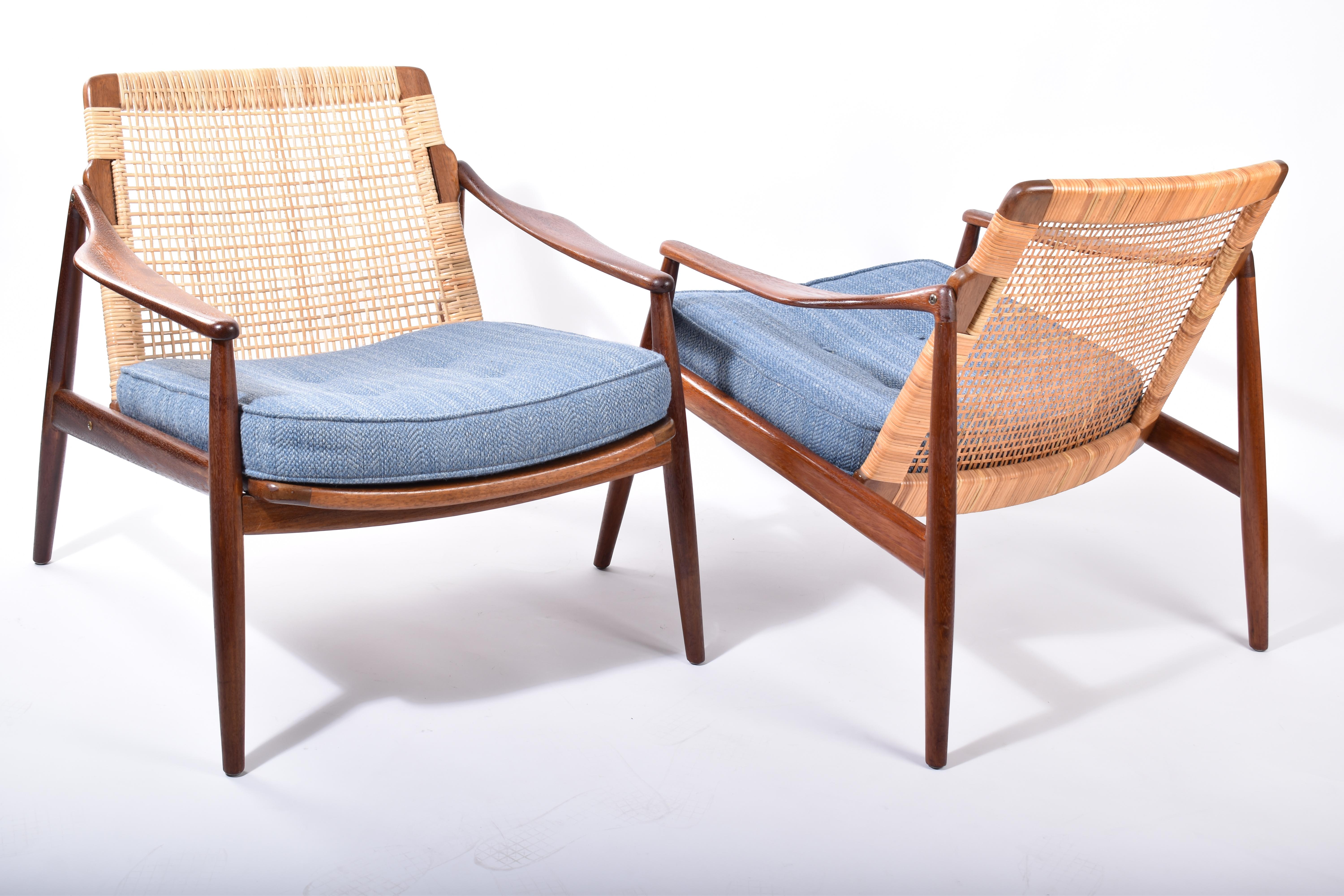 Pair of Midcentury Modern Lohmeyer Model 400 Lounge Chairs For Wilkhahn, 1959 12