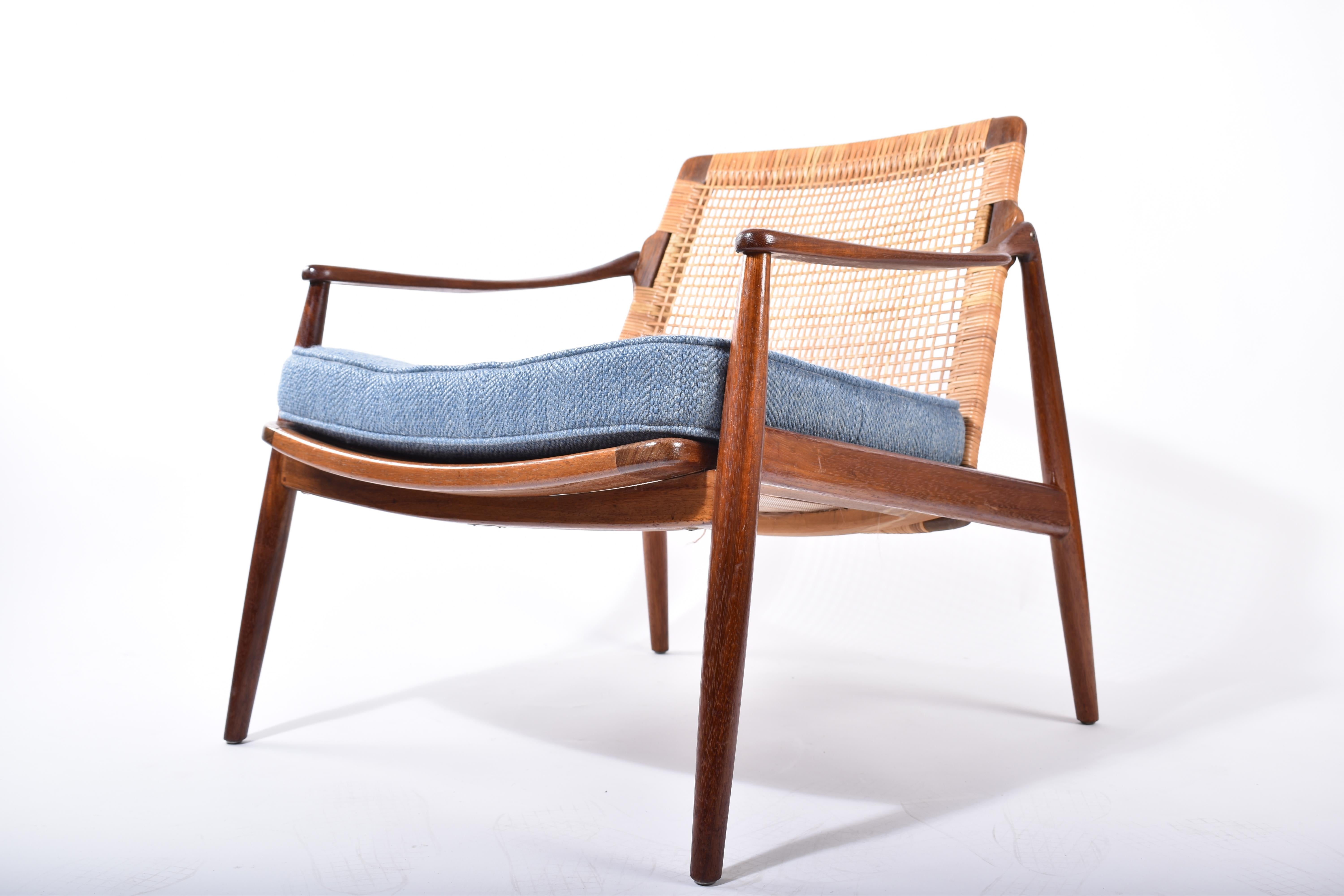 German Pair of Midcentury Modern Lohmeyer Model 400 Lounge Chairs For Wilkhahn, 1959