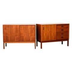 Pair of Mid-Century Modern Teak Swedish Sideboards, 1960s