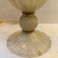 Pair of Midcentury Murano Glass Lamps
