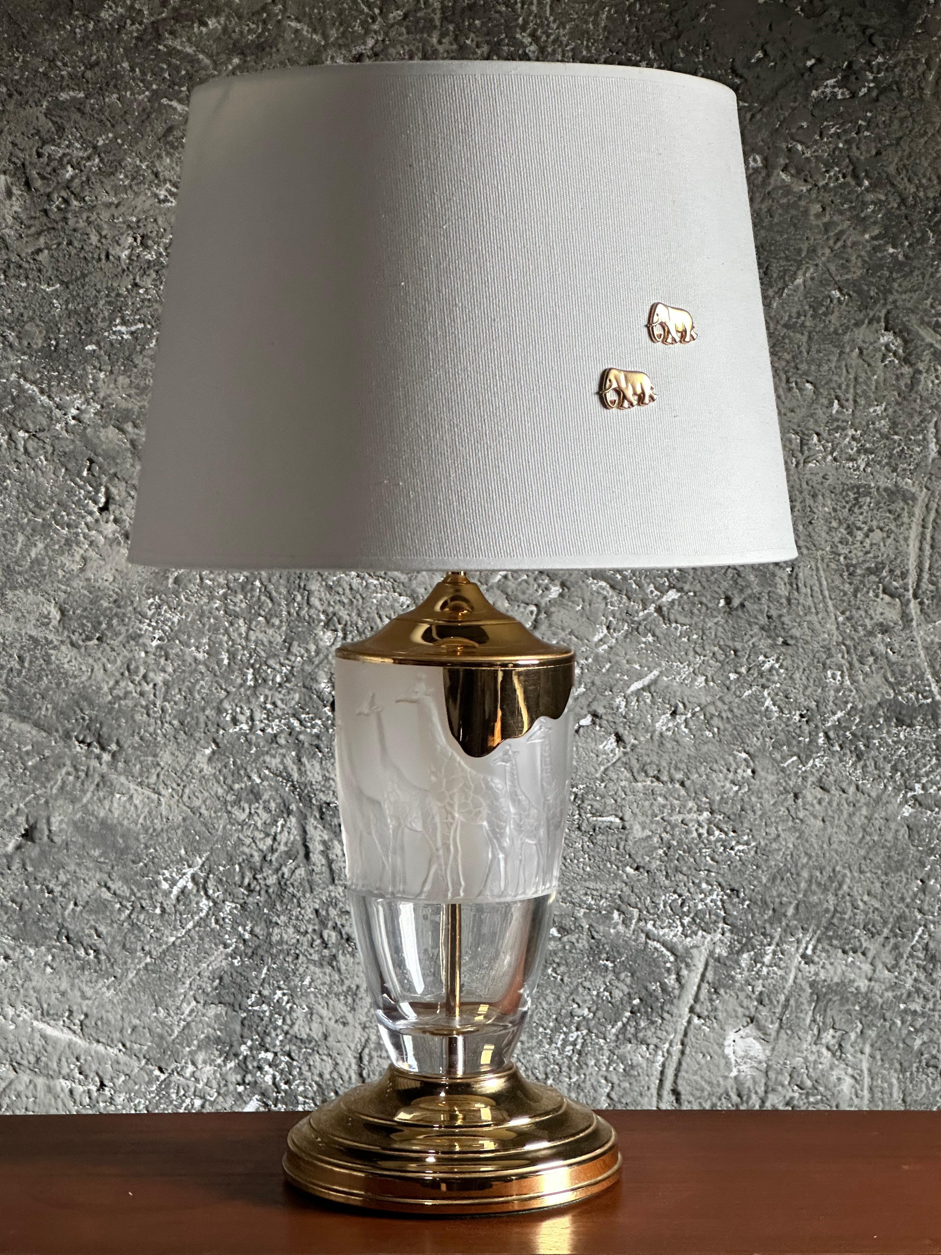Paire de lampes de table Murano du milieu du siècle, Design/One, laiton. Italie années 1960 en vente 12