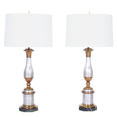 Pair of Midcentury Neoclassic Style Table Lamps