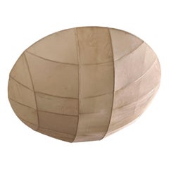 Pair of Midcentury Parchment Light Fixtures. Sold Individually