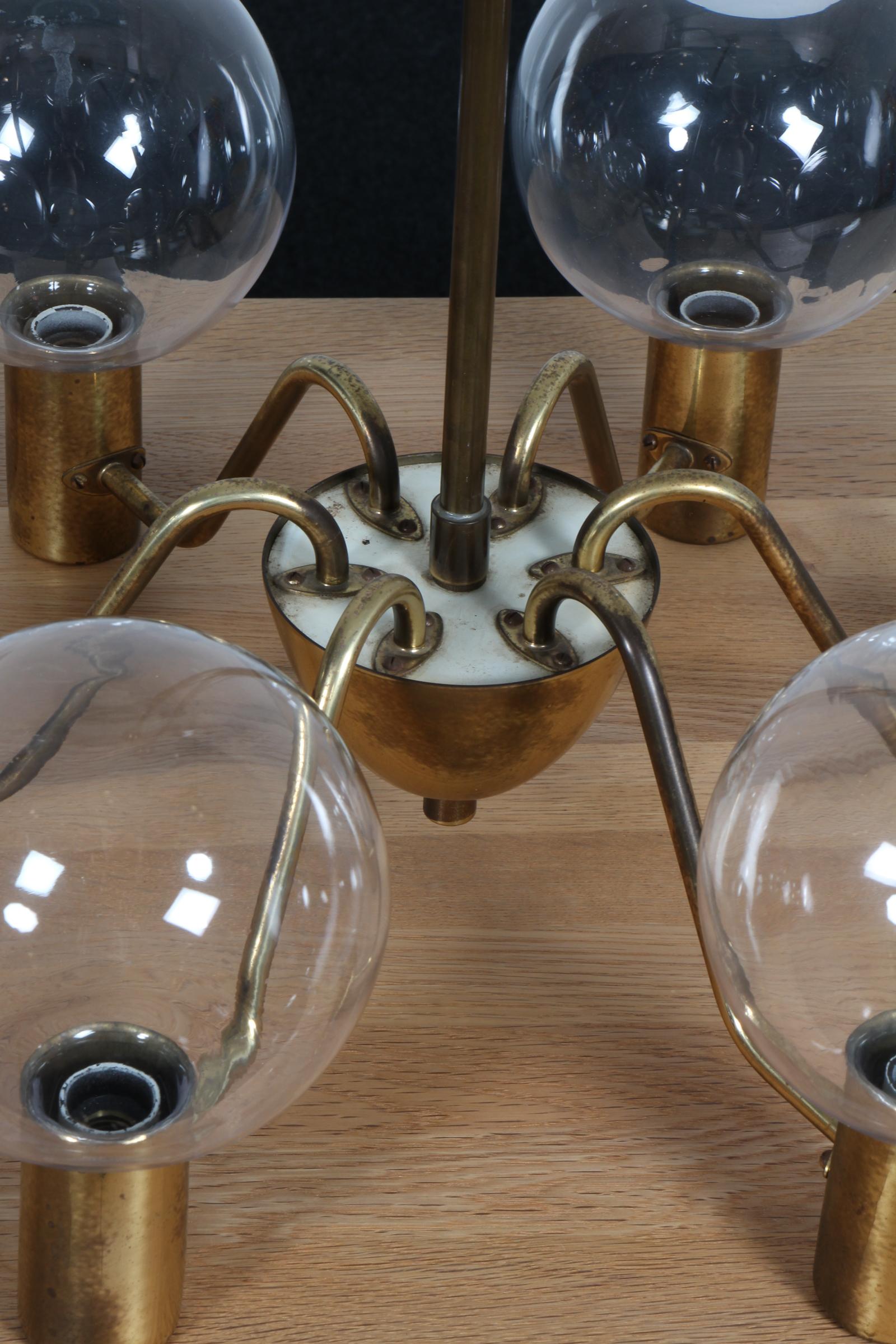 Satinato Coppia di lampadari 