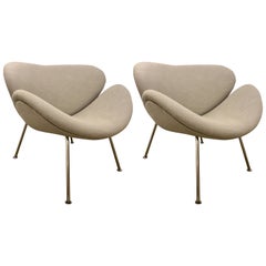 Pair of Midcentury Pierre Paulin Style Chairs