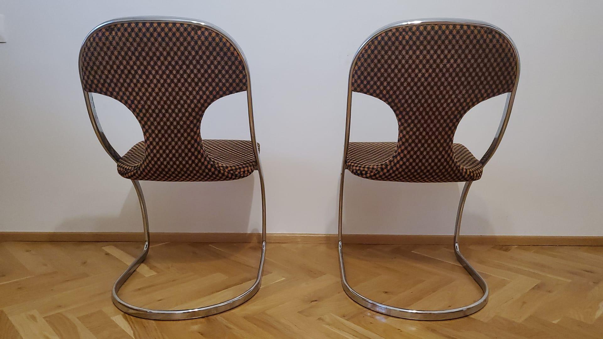 chaise design italien 1970