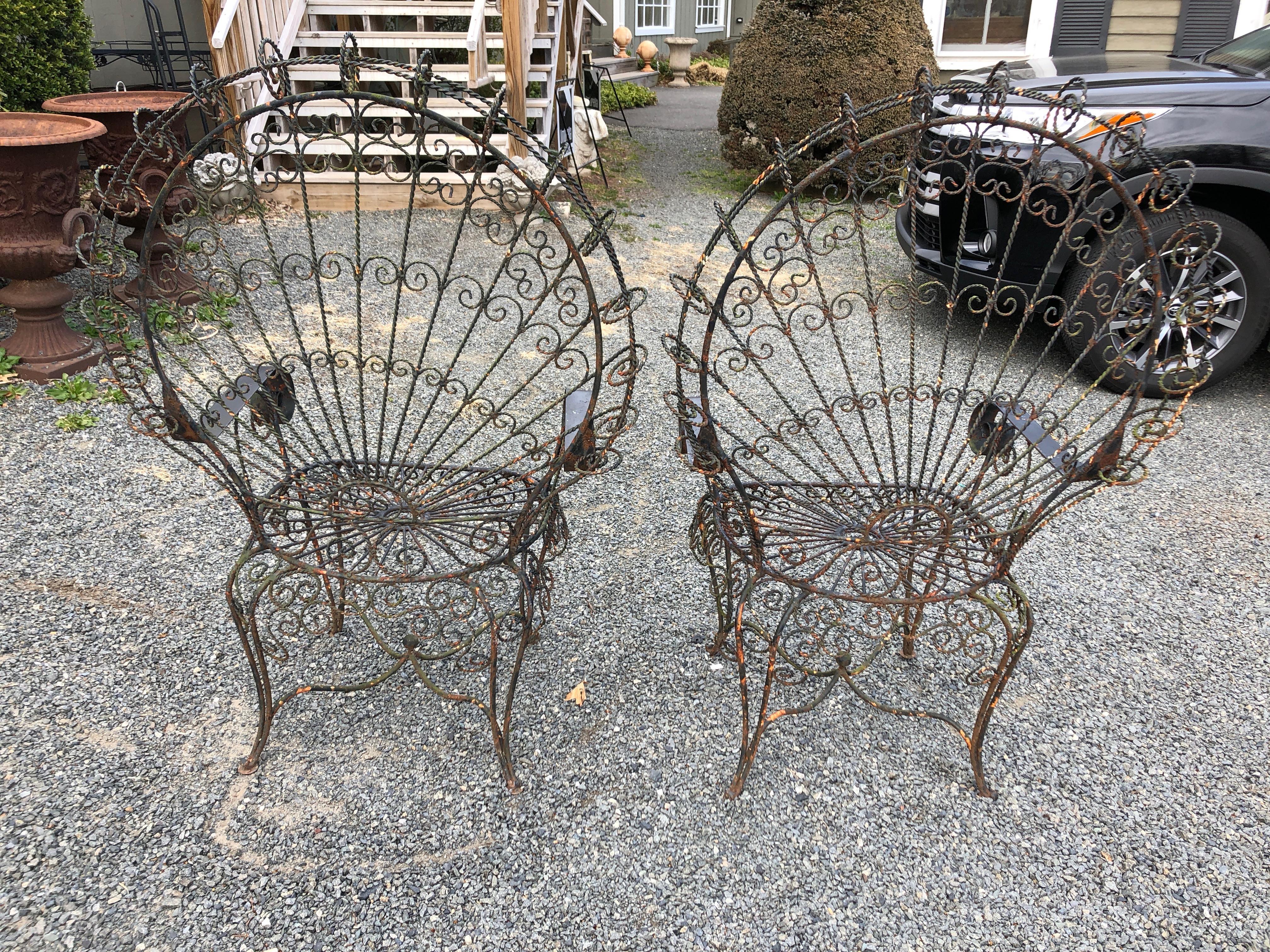 john salterini peacock chairs