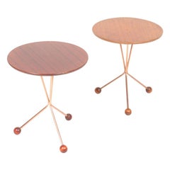 Pair of Midcentury Side Tables by Albert Larsson, 1960s