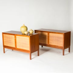 Pair of Midcentury Sideboards by Alf Svensson, Bjästa, Sweden, 1960s