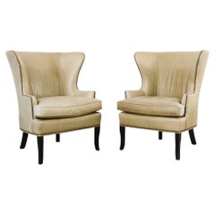 Sillas Wingback Modernas de Mitad de Siglo