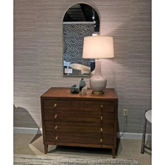 Pair of Midcentury Style Walnut Dressers