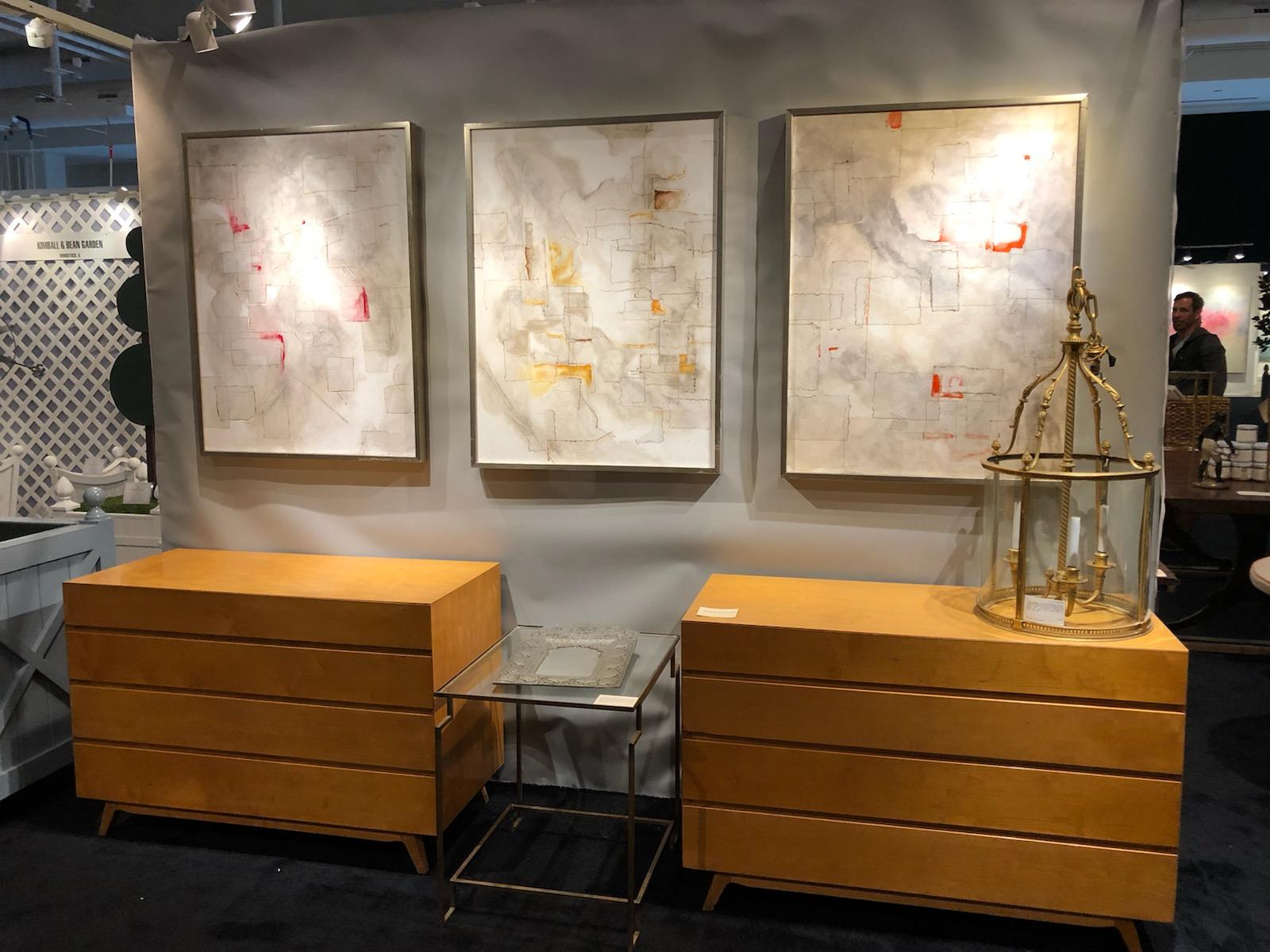 Pair of Golden Birch Mid-Century Modern Swedish Dressers 5