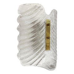 Pair of Midcentury Swedish Glass Sconces