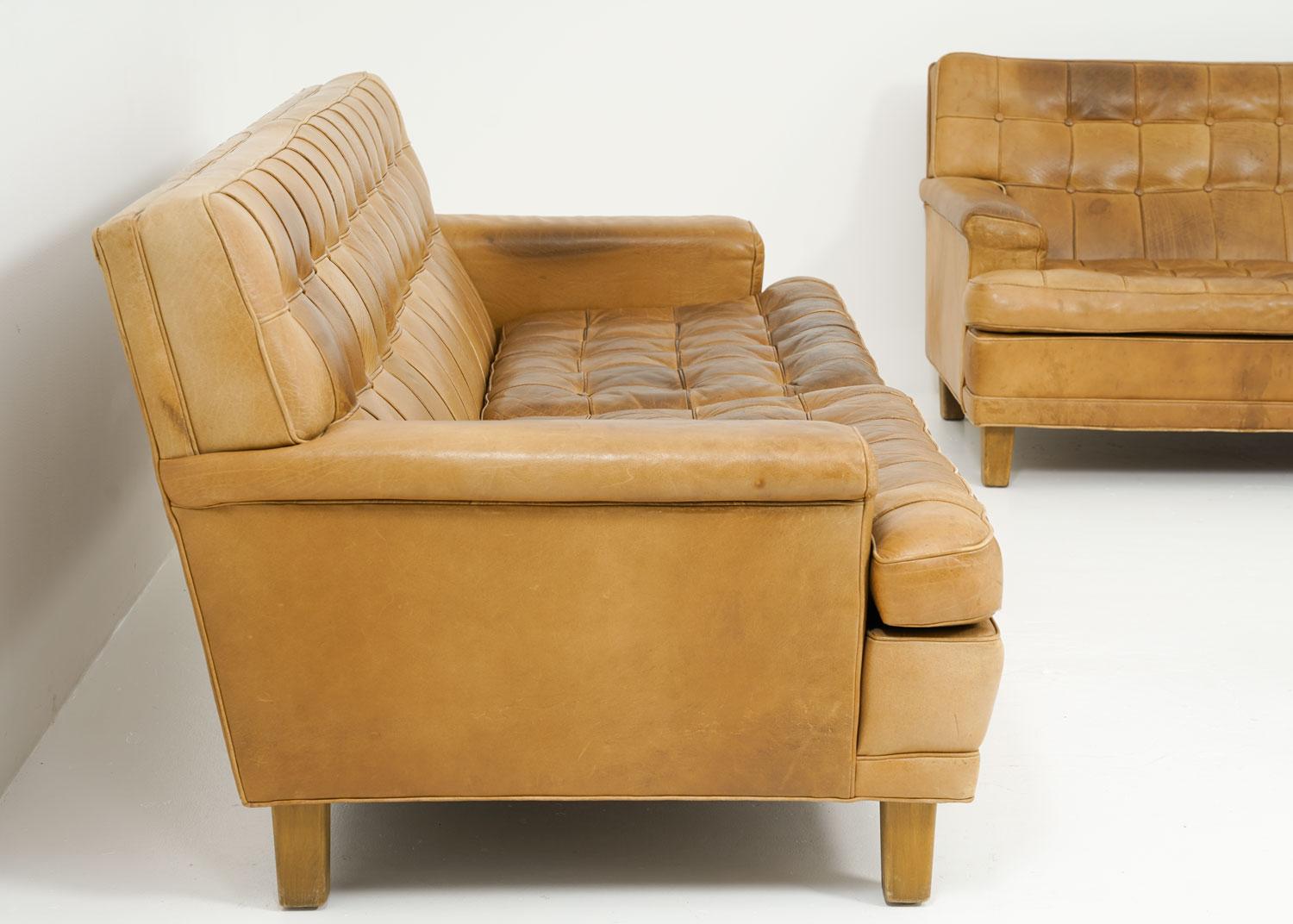 Pair of Midcentury Swedish Sofas 