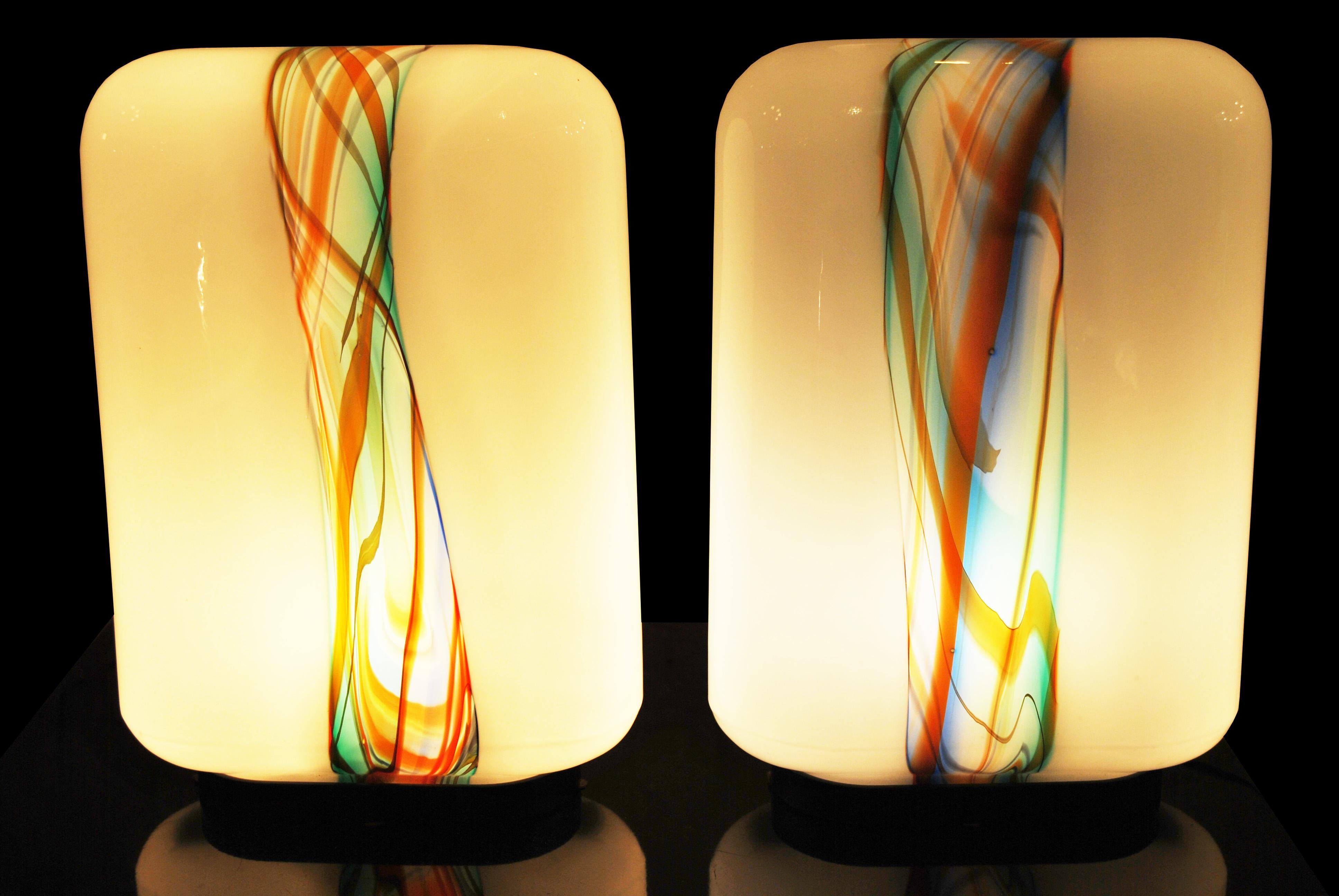 Pair of Midcentury Table Lamps after Ken Scott for Be Art, 1960s 4