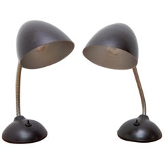 Pair of Midcentury Table Lamps by Eric Kirkman Cole for Elektrosvit, 1940s