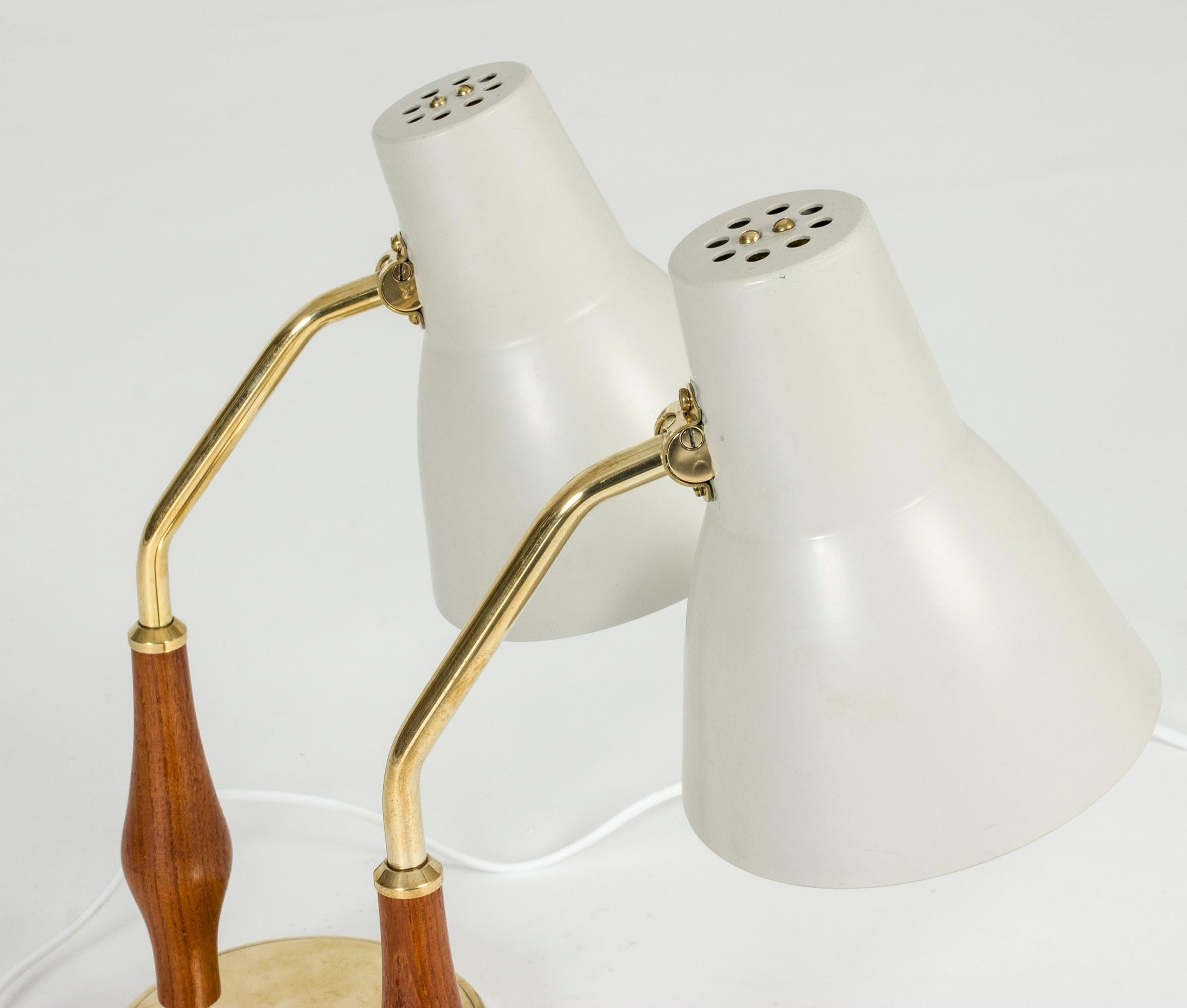 Pair of Midcentury Table Lamps by Hans Bergström In Good Condition In Stockholm, SE