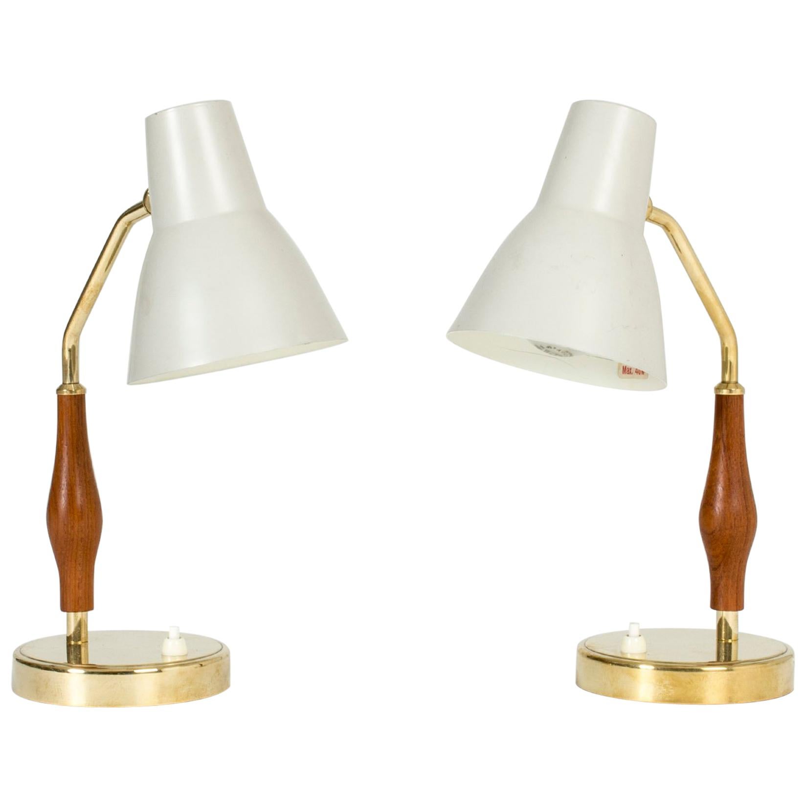 Pair of Midcentury Table Lamps by Hans Bergström