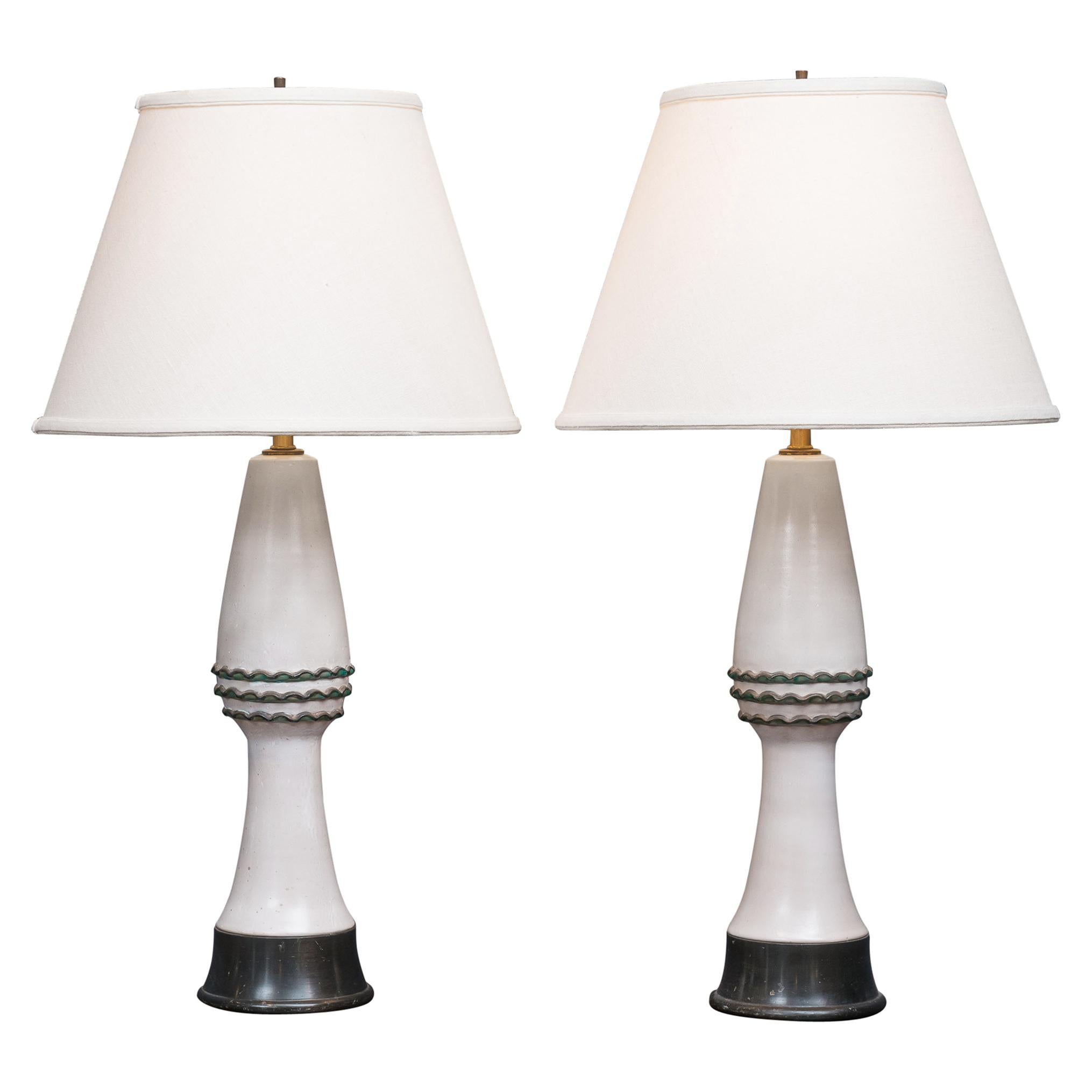 Pair of Midcentury Table Lamps by Wilshire House