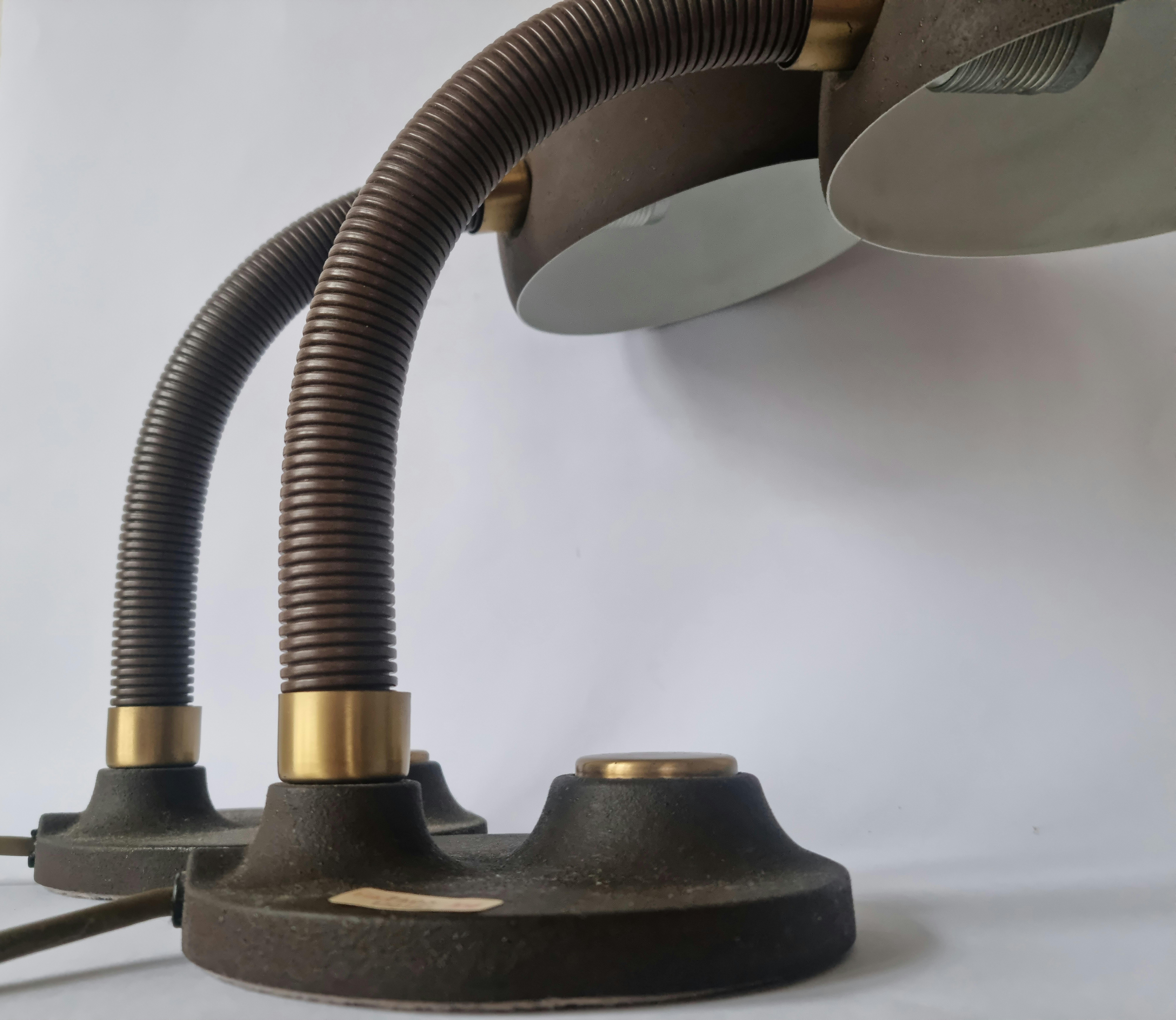Pair of Midcentury Table Lamps Hillebrand, Germany, 1970s For Sale 7