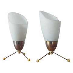 Pair of Midcentury Table Lamps Kamenicky Senov, 1970s