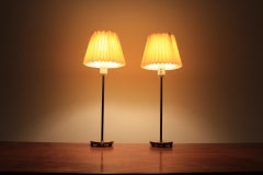 Pair of Midcentury Table or Desk Lamps Falkenbergs Belysnings, Sweden, 1970s