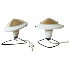 Pair of Midcentury Table or Wall Lamps Zukov, 1950s