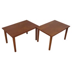 Pair of Mid-Century Teak Side Tables Borge Mogensen Danish Style B 5 Available