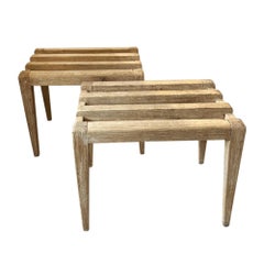 Pair of Midcentury Thonet Luggage Racks (2 Pairs Available)