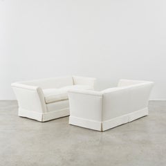 Pair of Midcentury two-seater sofas for Nordiska Kompaniet, Sweden