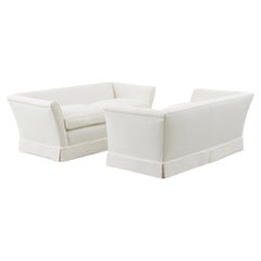 Pair of Midcentury two-seater sofas for Nordiska Kompaniet, Sweden