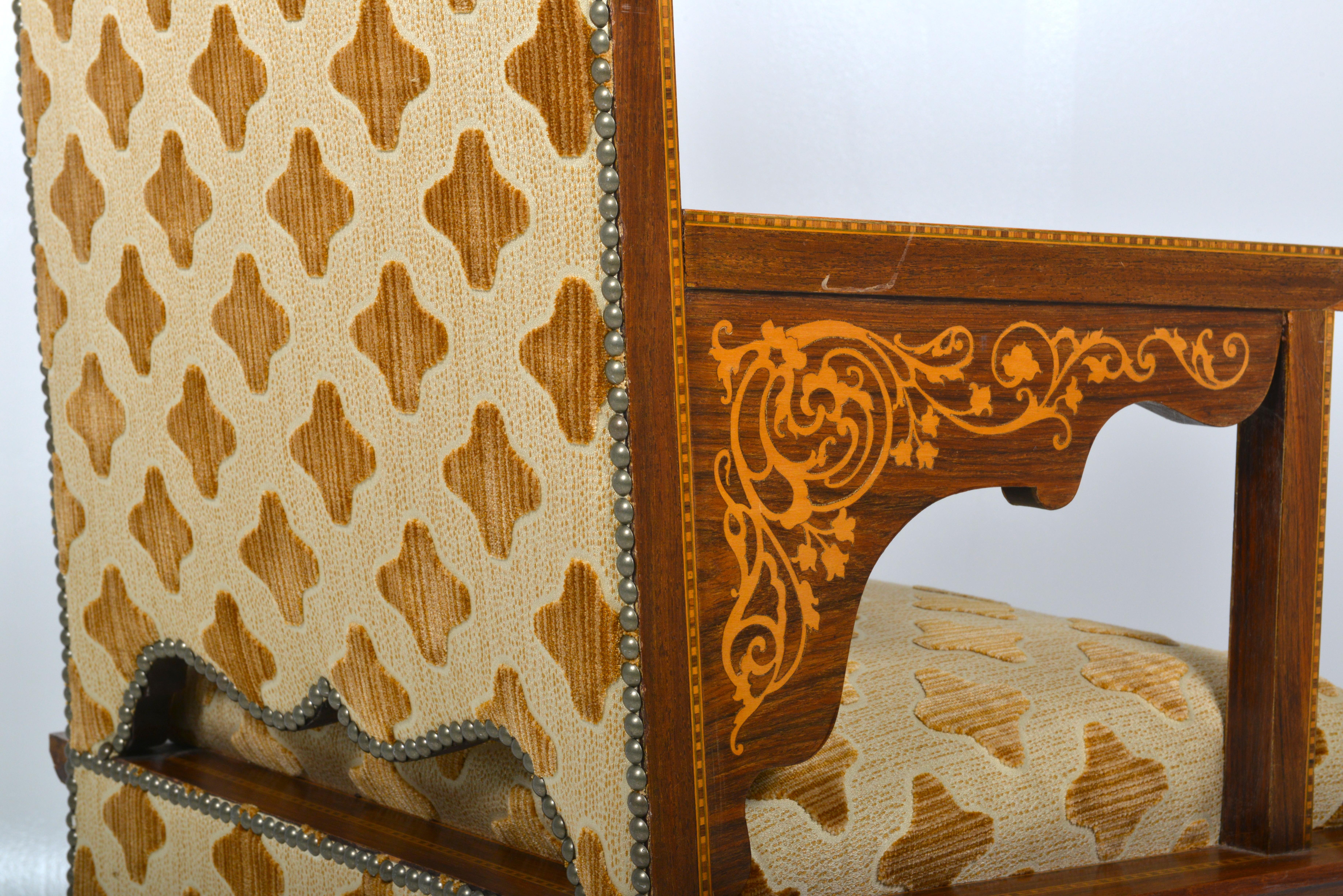 Pair of Middle Eastern Armchairs For Sale 7