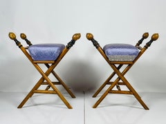 Pair of Middle Eastern Style Stools/Benches