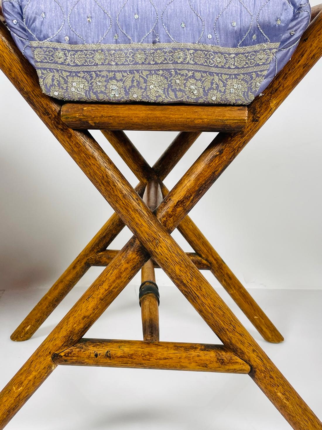 Pair of Middle Eastern Style Stools/Benches For Sale 1