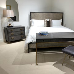 Paar Midnight Modern Nachttische
