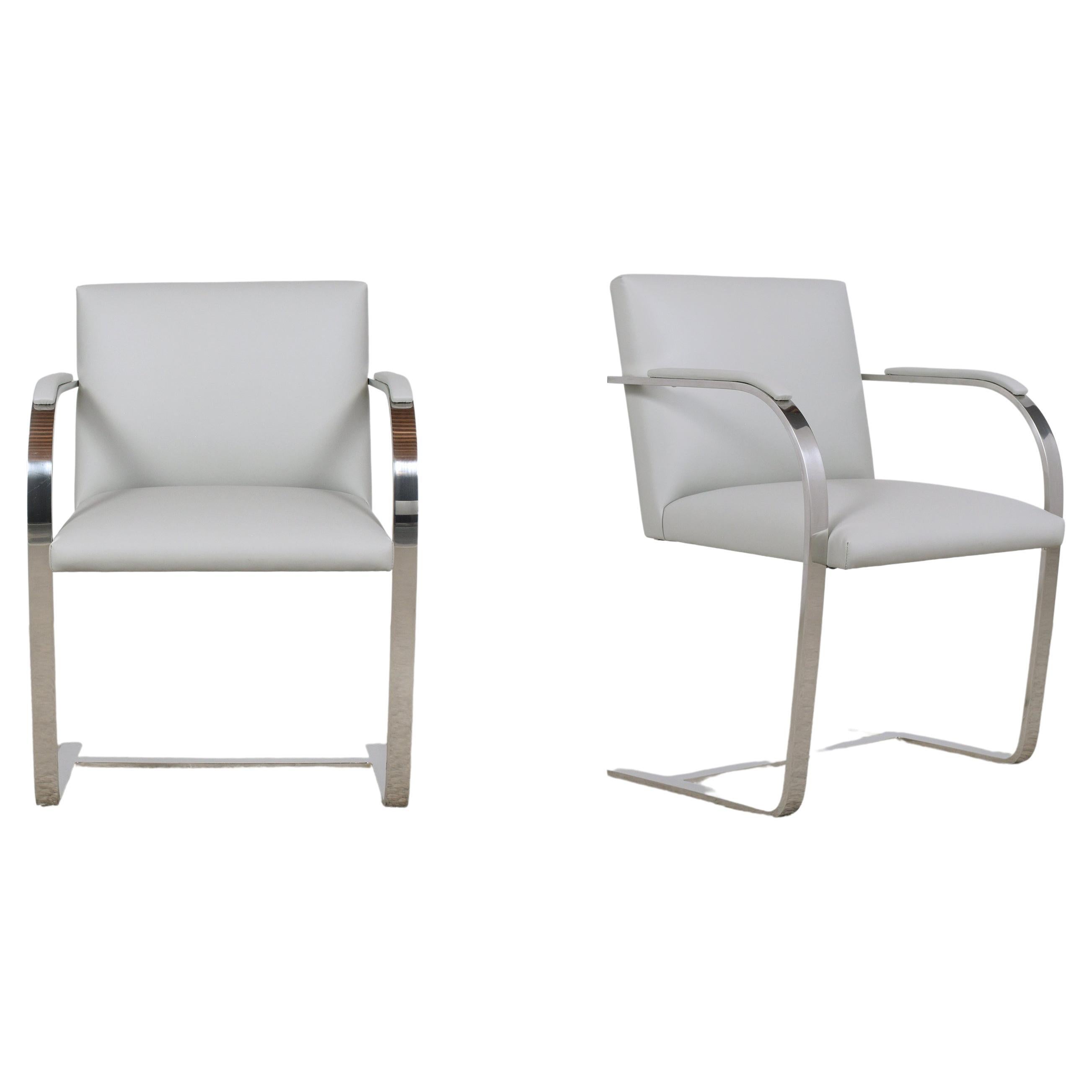 Pair of Mies Van Der Rohe Brno Chairs