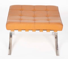Pair of Mies van der Rohe for Knoll Barcelona Ottomans