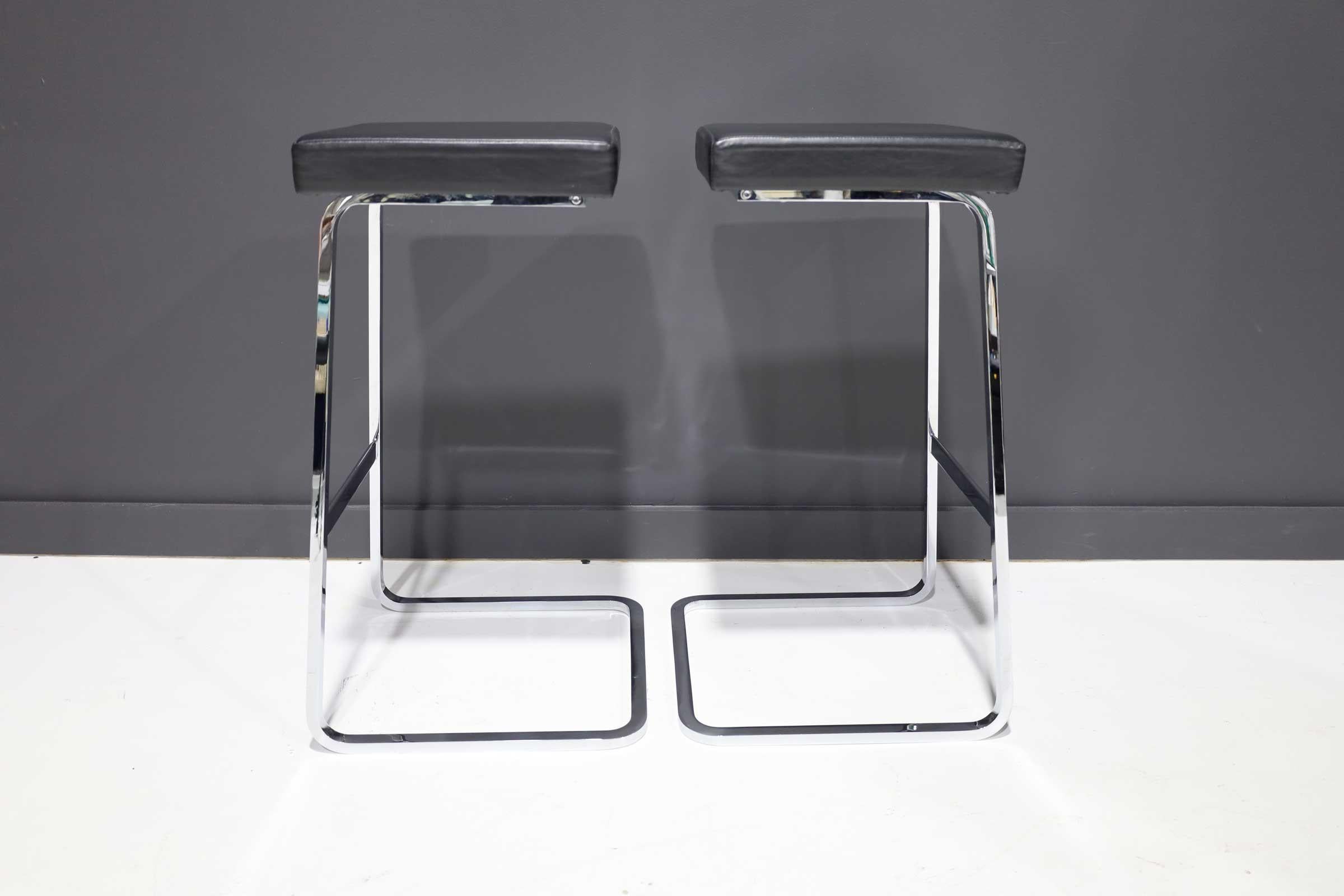 20th Century Pair of Mies van der Rohe 