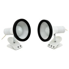Pair of Miguel Milá Tramo Table or Wall Clamp Lamps