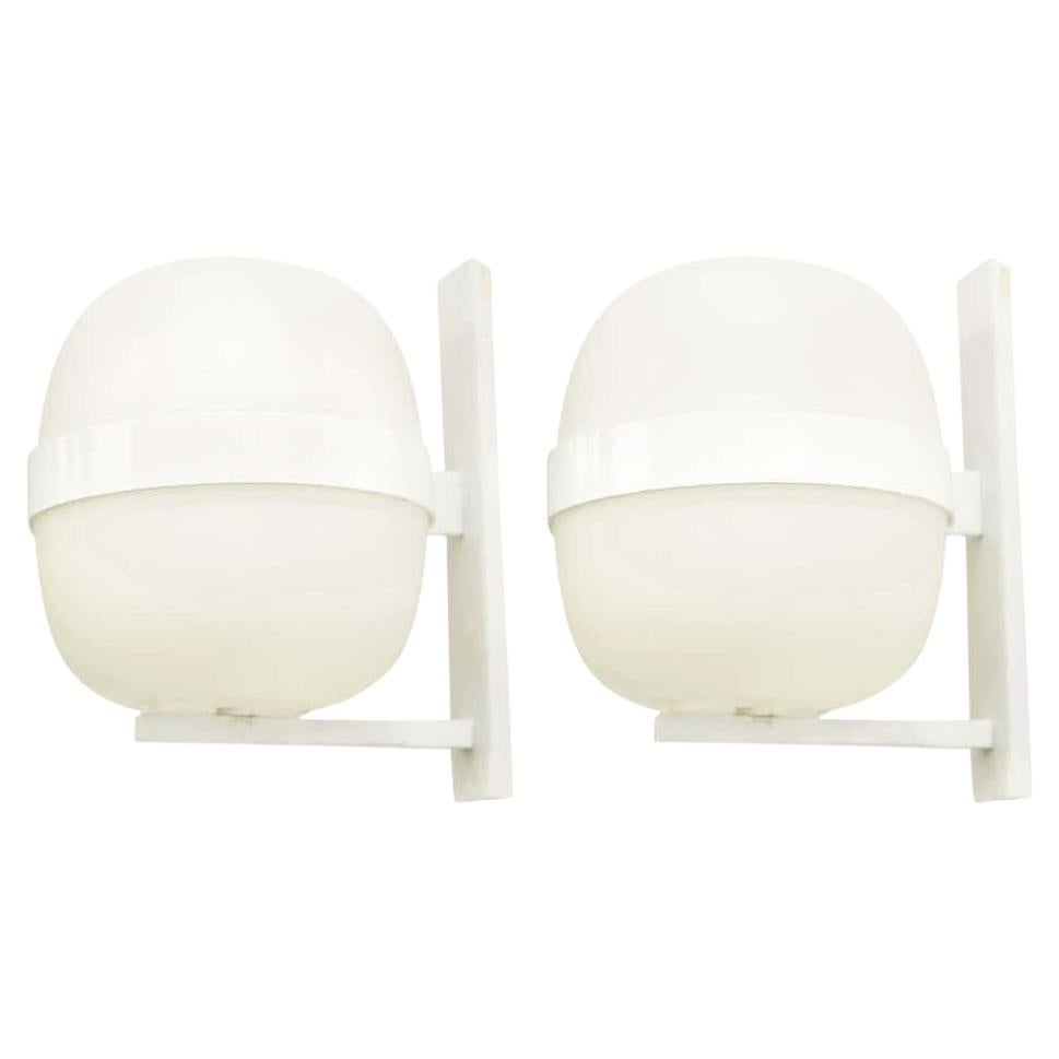 Pair of Miguel Mila Wally Aplique Lamp, circa 1962