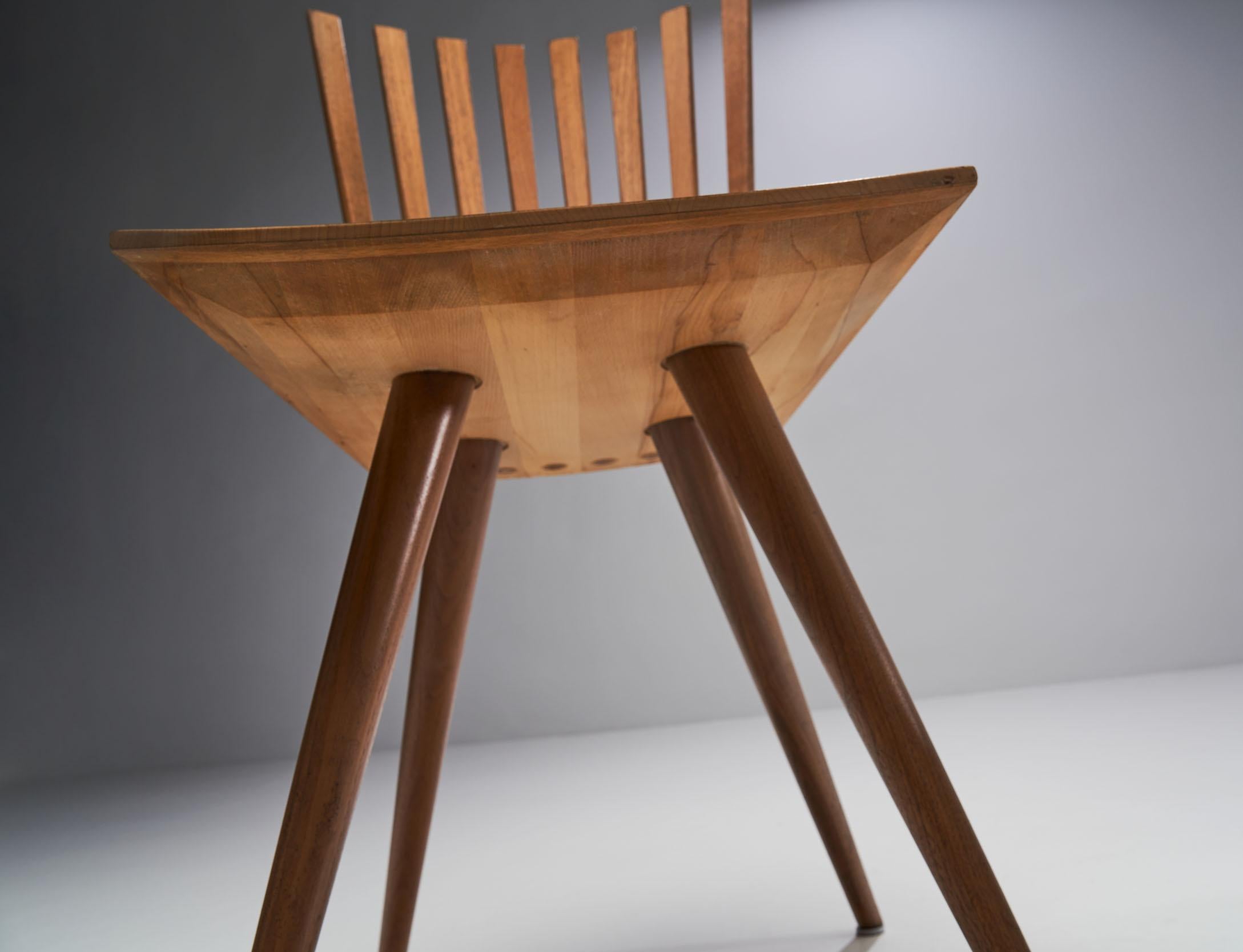 Pair of 'Mikado' Chairs by Johannes Foersom and Peter Hiort-Lorenzen of Nutwood 7