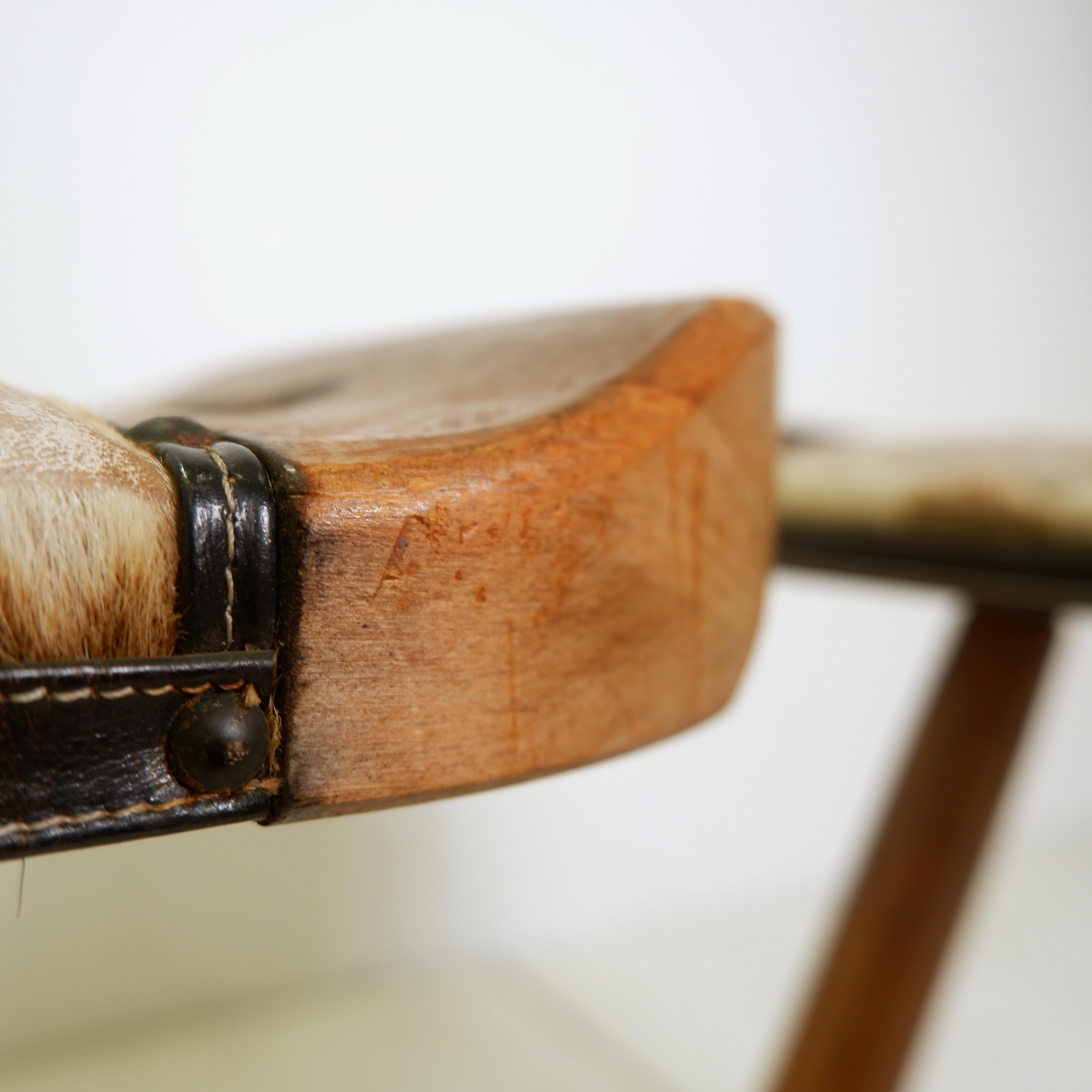 Paire de tabourets de traite - années 1960 en vente 4
