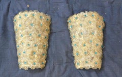 Pareja de apliques Millefiori de Barovier e Toso