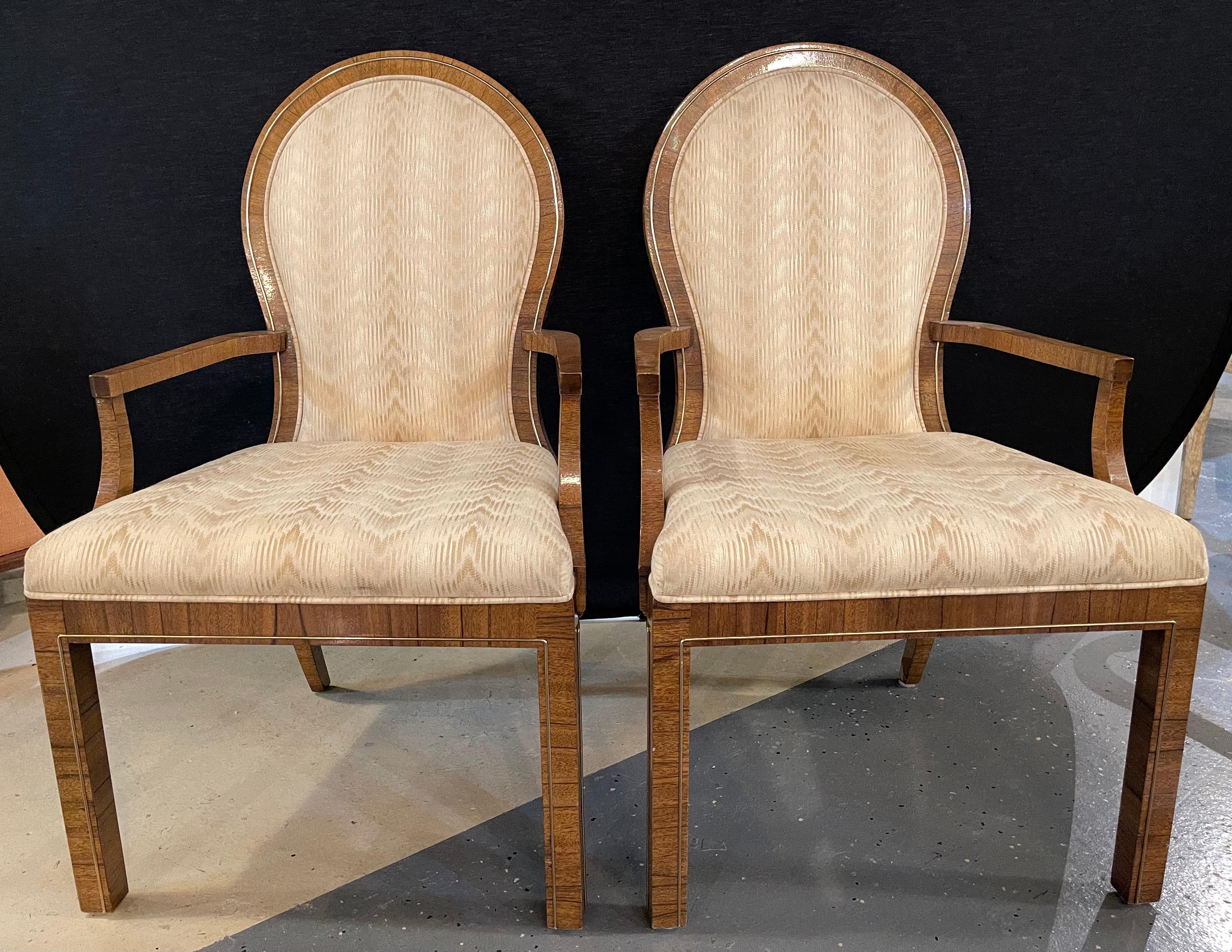 20th Century Pair of Milo Baughman Arm or Office Chairs, Mid-Century Modern, Mastercraft