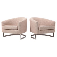 Pair of Finn Andersen for Selig Armchairs, USA, c. 1968