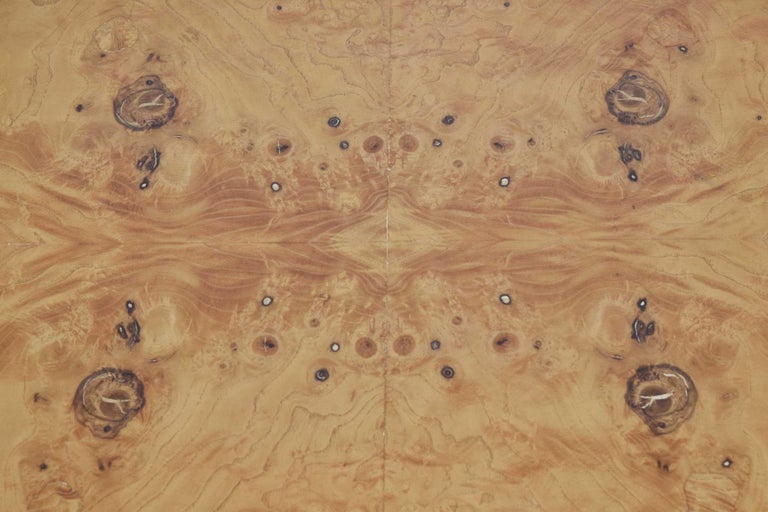 Pair of Lane Burl Wood End Tables or Nightstands at 1stDibs